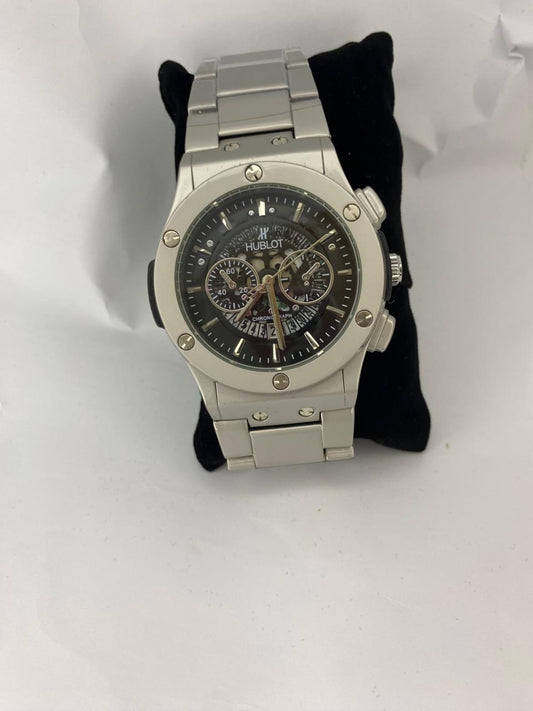 Hublot Chronograph Sliver Watch