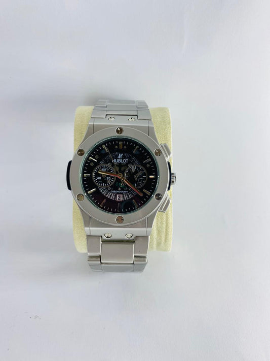 Hublot Chronograph Sliver Watch