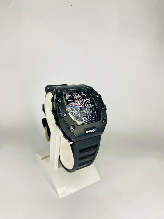 PARIHO durable black rubber strap