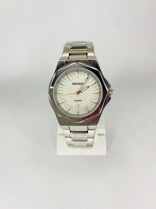 Bestwin Silver Classic Quartz Watch
