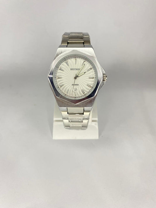 Bestwin Silver Classic Quartz Watch